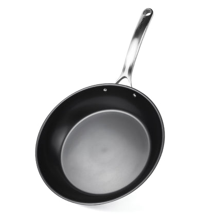 CASTIVO Tri-Ply Carbon Steel 12 Inch Pan - Pre-Seasoned Carbon Steel Skillet