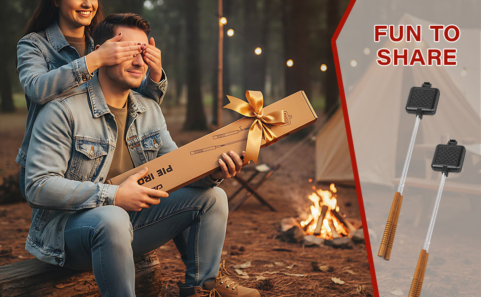 Cast Iron Pie Irons & Campfire Pie Makers | Camping Sandwich Makers