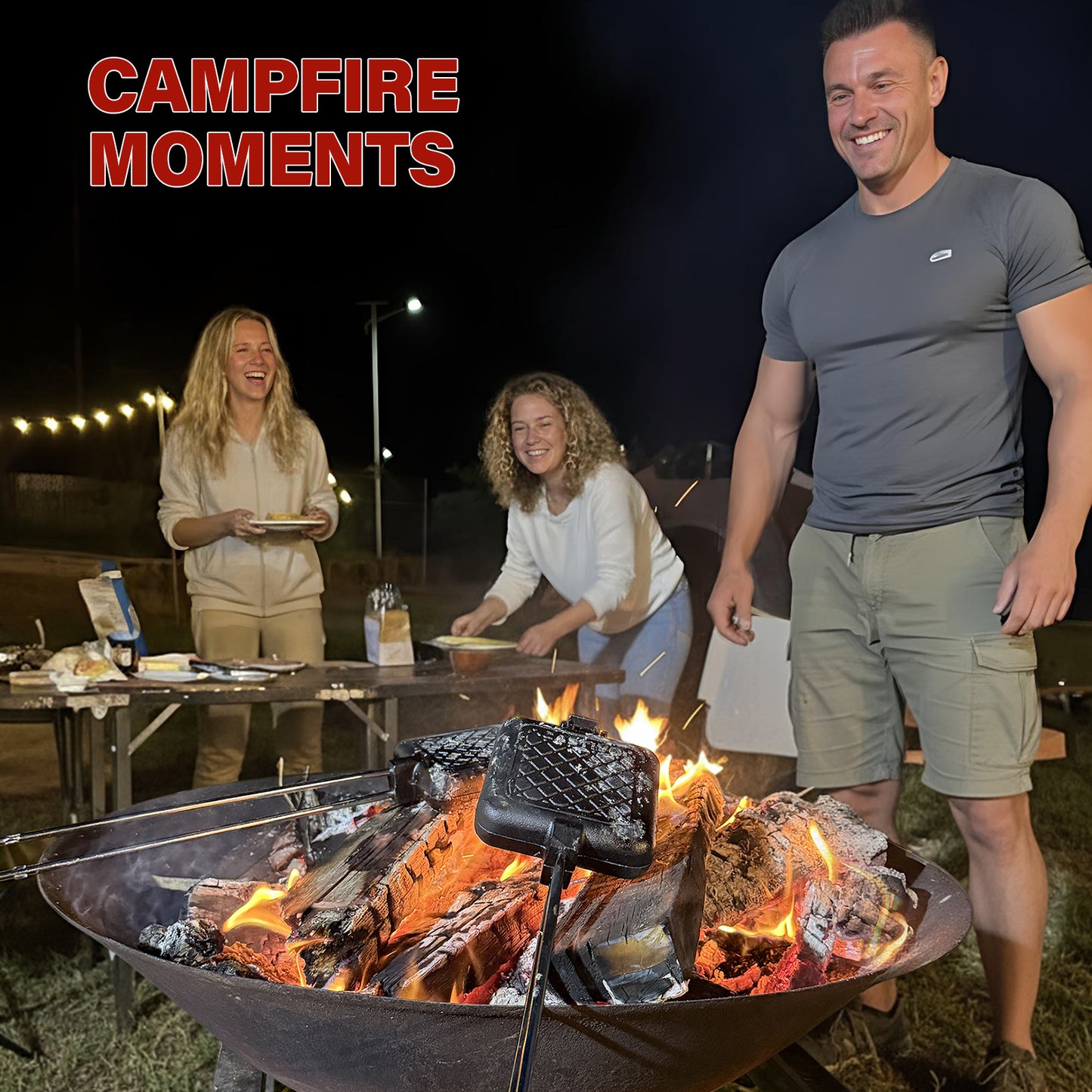 Cast Iron Pie Irons & Campfire Pie Makers | Camping Sandwich Makers