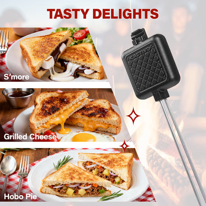 Cast Iron Pie Irons & Campfire Pie Makers | Camping Sandwich Makers